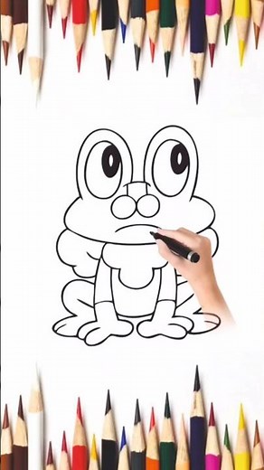 How to draw Froakie