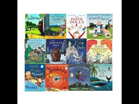 Julia Donaldson Collection 12 Books Set Spinderella, Night Monkey, Day Monkey, The Gruffalo