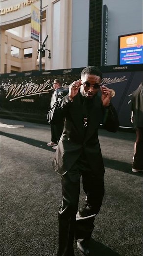 Larenz Tate at the Los Angeles premiere of #MichaelMovie.