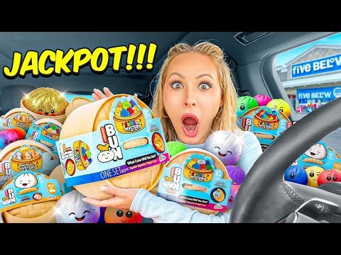VIRAL SQUISHY DUMPLING HUNT 🤞🏼*I HIT THE JACKPOT* 🤭 #viral #trending #shopping #satisfying #vlog