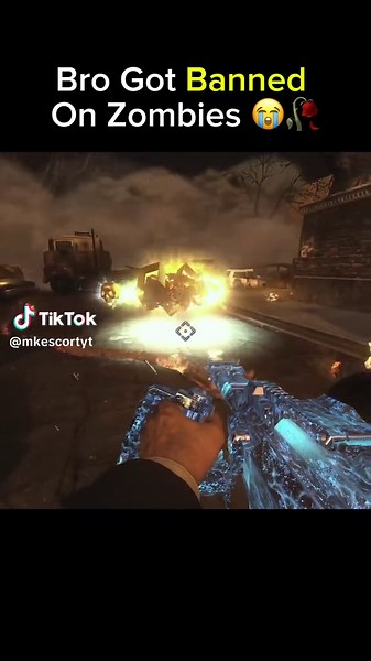 Bro Got Permanently Banned 😭🥀 #codzombies #callofduty #gaming #throwback #nostalgia