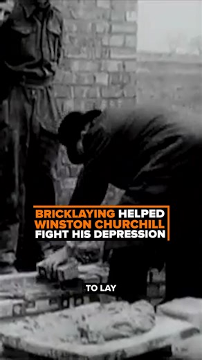 Winston the Bricky! Winston Churchill used to lay up to '200 bricks every day' to keep himself busy as he battled depression. A report from Upworthy has explored the former Prime Minister's construction hobby and how his love of painting and bricklaying would keep his mind busy to combat his mental health struggles. #Construction #Constructionnews #bricklaying #bricklayer #shorts #brickylife