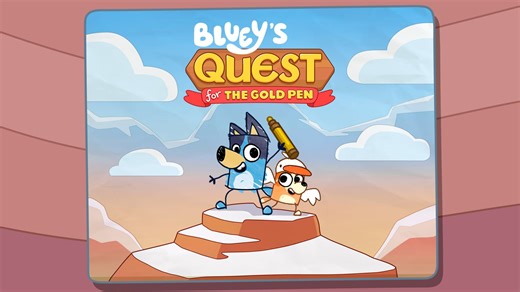 'Bluey's Quest for the Gold Pen' Now Available on iPhone, iPad, and Mac