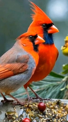 11K views · 1.2K reactions | The Cardinal — a whisper from heaven. #CardinalBeauty #birdlovers #birdlife #fblifestyle #cardinal #vairalreels #redcardinal | Cardinal Bird Community | Facebook