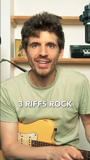 3 riffs de ROCK à connaître absolument à la guitare électrique