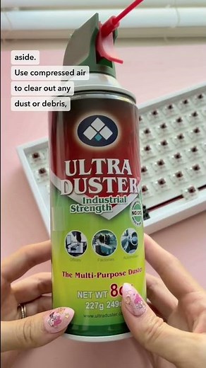 How to clean your mechanical keyboard! 🔎 #keyboard #howto