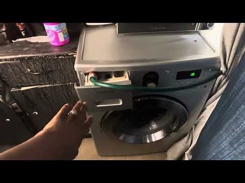 using a washing with no Plumbing/ manually using the washing machine #manual #washingmachine