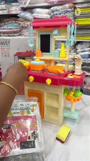 Kids 36 Pcs Kitchen Play Set | Play Kitchen with Lights, Sounds & Sink 🍳✨