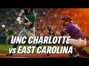 Top 10 Highlights from East Carolina vs UNC Charlotte Baseball