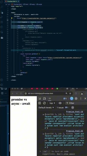 Promise Vs Async-await in 2026 by Maharufh