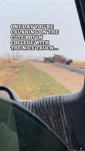 🥇Our 𝐌𝐎𝐒𝐓 𝐕𝐈𝐄𝐖𝐄𝐃 video of 𝟐𝟎𝟐𝟓! We had no idea how many people would have opinions about our “nice” ranch truck or Jake’s backing skills in the mud (the video is sped up and I’m in the ditch for a reason😝), but hey that’s ok! 🌾Follow us for more raw, relatable and regenerative ranching content! #ranchlife #comedy #mud #stuck #countryroads | 7M Ranch