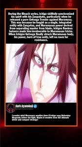During the Bleach series, Ichigo skillfully synchronized his spirit with his Zan...