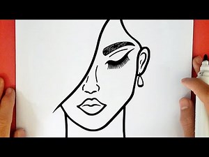 HOW TO DRAW A GIRL FACE
