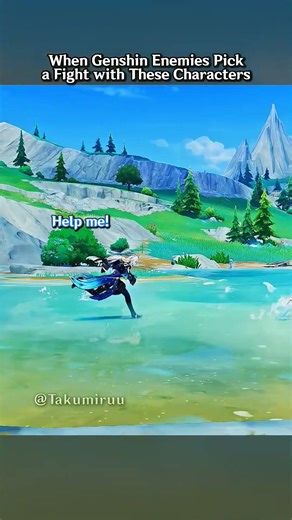 When Genshin Enemies Mess with Wrong Characters
