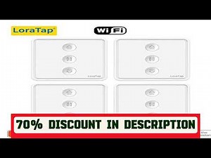 #LoraTap Tuya Smart Life Roller Shutter Curtain Pushbutton Switch Remote Control via Google Assista