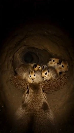 Inside a Prairie Dog Burrow 🐿️ Secret Underground World #wildlife #animalmission #microcamera