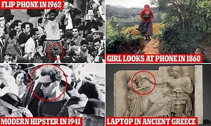 Are these seven images and videos evidence that time travel is real?