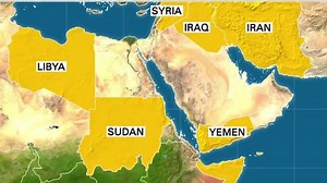 The seven countries banned by Trump