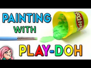 Painting with PLAY-DOH