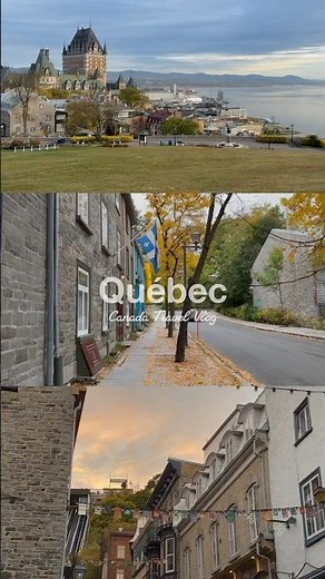 Quebec Travel Vlog 퀘벡 여행 #퀘벡여행 #캐나다여행 #quebec