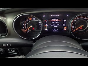 How to Adjust Functions Displayed on Instrument Cluster in Jee...