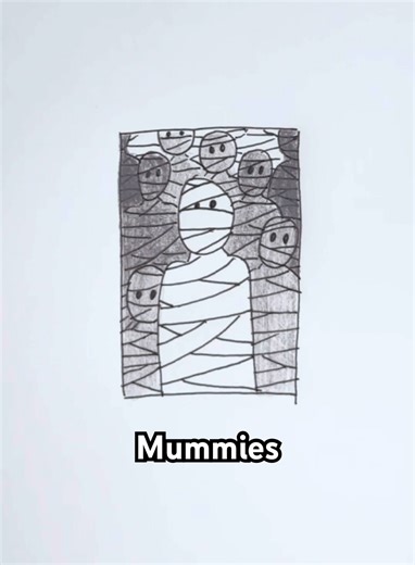 Let’s Draw Some MUMMIES! 😱