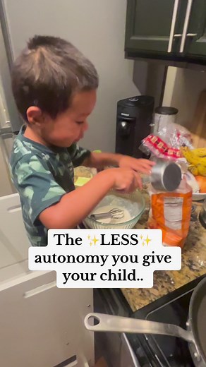 46K views · 508 reactions | Give your child autonomy | motherhood.and.montessori | Facebook