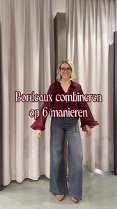 Weet je niet goed waar te beginnen om een modekleur te combineren? 🤔 Hier combineer ik bordeaux op 6 verschillende manieren 🍷🍇 Volg @actualfashion.be voor meer outfit inspiratie, tips en tricks 💡 | Actual Fashion