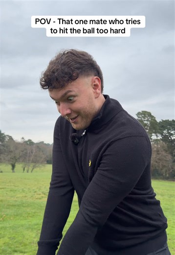 Humorous Golf Swing Fails with Friends