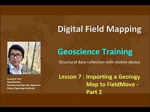 Digital Field Mapping - Lesson 7 - Importing a Geology Map to FieldMove - Part 2
