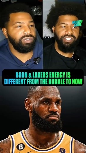 Markieff Morris on LeBron James not getting enough respect with the Lakers 👀🏀