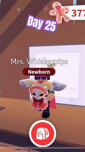 Opening advent calendar day 25 in adopt me #adoptme #adoptmeroblox #robloxadoptme #roblox