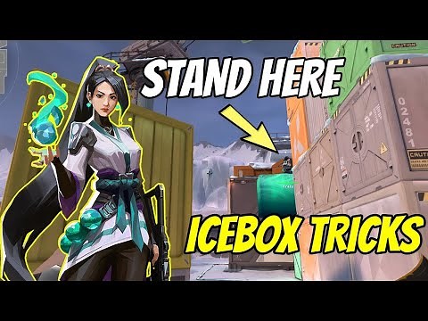 BEST GRIM SAGE WALLS LINEUPS SETUP ON ICEBOX VALORANT 2024