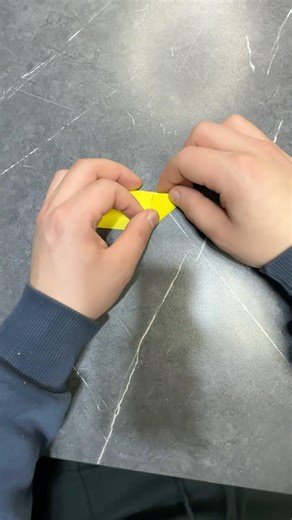 Let's make a fidget spinner out of paper ✨ #origami #paper #shortvideo #papercraft #shorts