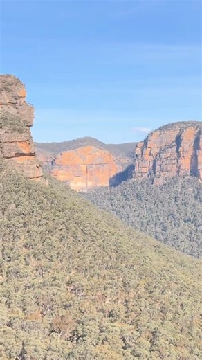 "They definitely went above and beyond on this mission," Aircrew Officer Blake said. After NSW Ambulance Critical Care Paramedics Marty and Stuart had spent the night on a cliff edge with the patient, Aircrew Officer Blake arrived on scene of this Blue Mountains rescue the following day in the helicopter. "When we arrived at the site, we could see Marty and Stu had experienced a hard night on a rope secured to a very small area on the cliff. Yet even through all that hardship they remained profe
