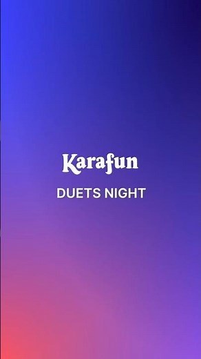 Grab a partner and sing your heart out! 🎤