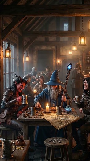 Celtic Tavern Ambience 🍀 | D&D Fantasy Pub Music | Relaxing RPG #asmr #relaxingsounds #ambience