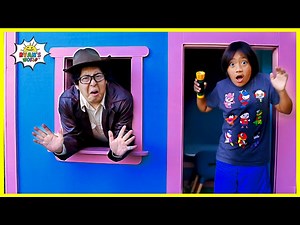 Ryan found a secret playhouse in the Lost City! - Videos For Kids