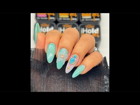 Beginners Nail Art Tutorial - How to Quick Easy Simple Gel Extension Full Set