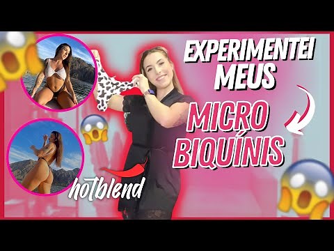 TRY ON HAUL MICRO BIKINI 🔥 | Provei os bikinis da HotBlend Alphamare