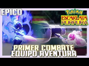 The first online Pokémon battle in Pokémon Scarlet and Purple with the Adventure Team is epic!