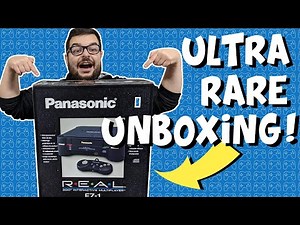 Unboxing The Rare Panasonic 3DO Console!