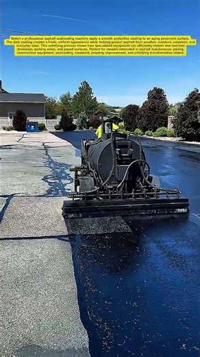 Asphalt Sealcoating Transformation #Asphalt #Paving #Construction