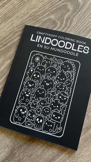 Craftykoff Coloring Books on Instagram: "Who needs scary monsters when you can color adorable ones instead? 🐾🎨 Lindoodles is full of charm, fun, and the cutest little creatures. Available now on Amazon — your next cozy coloring escape awaits! 💖 #Lindoodles #ColoringJoy #CraftykoffBooks #AmazonFinds #CuteCreatures #RelaxAndColor"