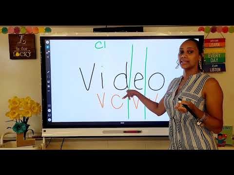 Syllabication: V/V pattern and VCV