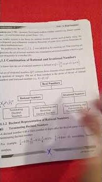 Chapter #1 " Real Numbers "