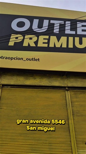 Outlet San Miguel: Horario y ofertas sábado 10 octubre - Gran Av. 5546