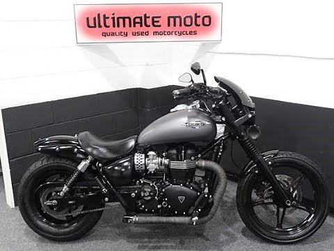 Triumph Speedmaster 865 Chop Bobber - Custom Short Pipes - Walk Round Rev