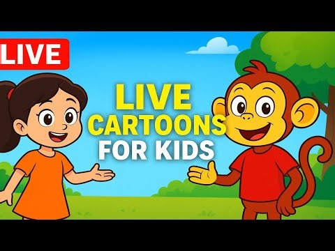 LIVE Cartoons for Kids | Non-Stop Fun & Entertainment