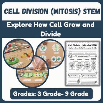 Cell Division (Mitosis) STEM | Explore How Cells Grow and Divide For 3rd - 9Th